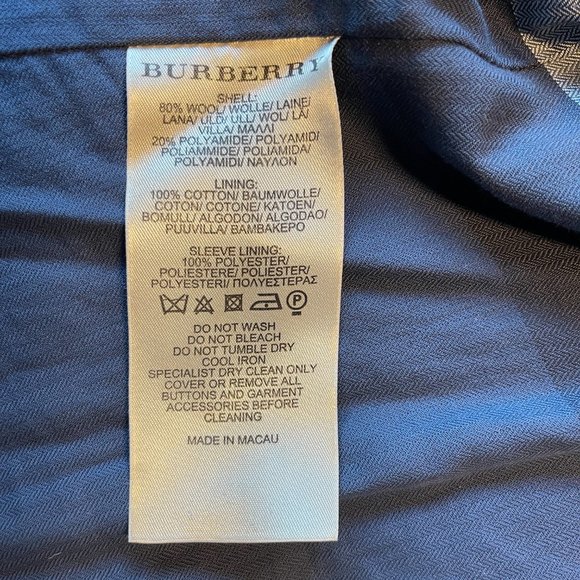 Burberry Car Coat - Cashmere Wool Blend - Picture 8 of 10